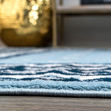 Acanthus French Border Area Rug